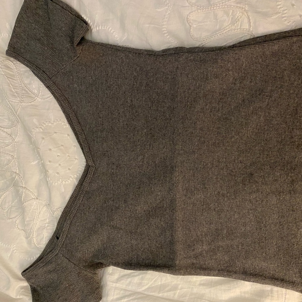 Abercrombie and Fitch Ribbed Off The Shoulder